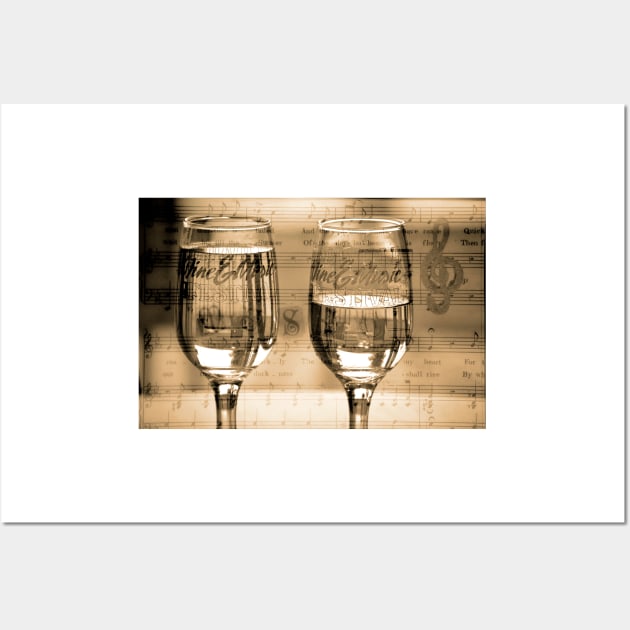 Wine & Music Wall Art by bgaynor